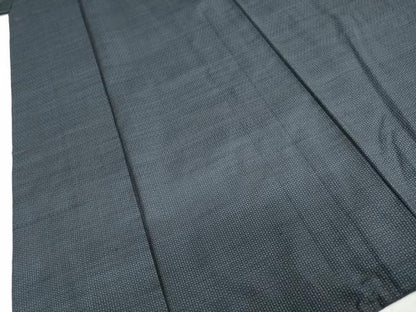 平和屋着物●男性　本場大島紬　アンサンブル　長羽織　80亀甲　総詰め　正絹　逸品　DAAZ7304ud