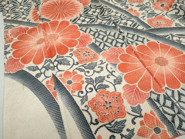 平和屋着物○名門 藤娘きぬたや・総絞り 振袖 吉祥花唐草