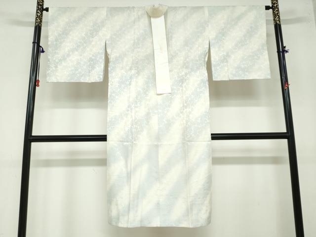 平和屋着物●長襦袢　無双仕立て　花尽くし地紋　暈し染め　正絹　逸品　DAAZ7327ud
