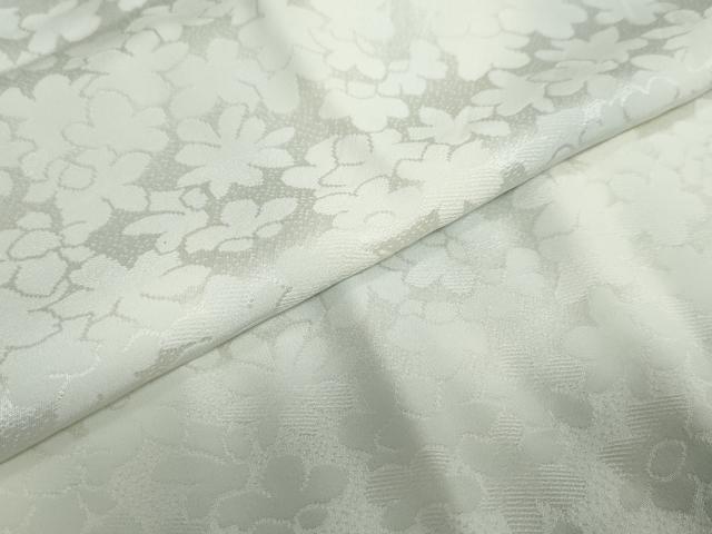 平和屋着物●長襦袢　無双仕立て　花尽くし地紋　暈し染め　正絹　逸品　DAAZ7327ud