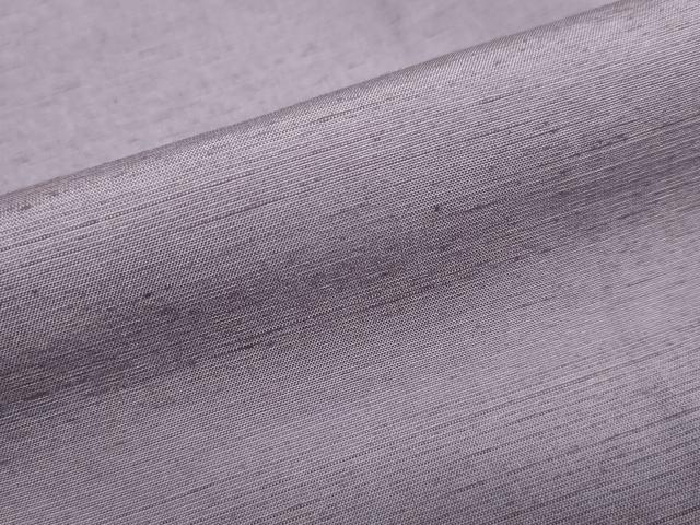 平和屋着物●結城紬　葡萄鼠色　正絹　逸品　未使用　DAAZ7368ud