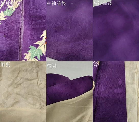 平和屋着物∵アンティーク 大正ロマン 女の子 十三参り 子供 祝着 草花丸文 逸品 DAAZ7460ud