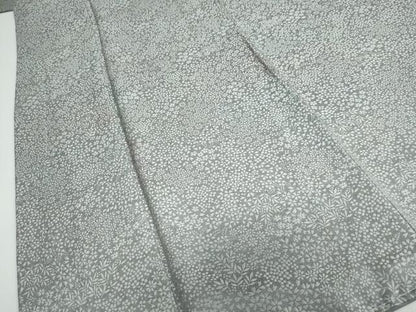 平和屋着物●上質な小紋　花尽くし文　やまと誂製　正絹　逸品　未使用　DAAZ7491ud