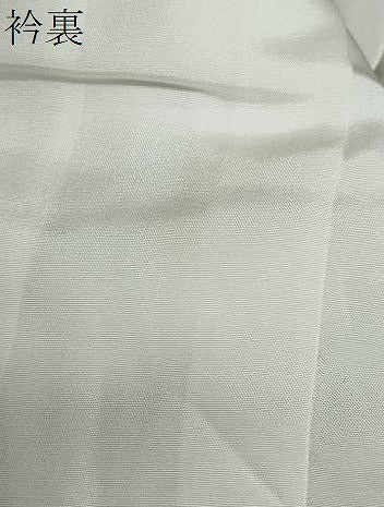 平和屋着物●上質な色無地　草花地紋　梅染色　正絹　逸品　DAAZ7514ud