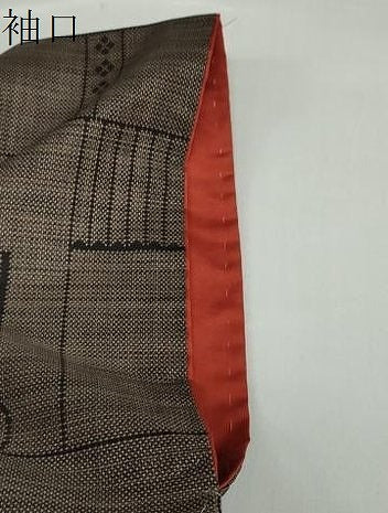 平和屋着物●本場大島紬 9マルキ 古代染色純泥染 色紙重ね草花文 藤村紬商事謹製 証紙付き 正絹 逸品 DAAZ7518ud