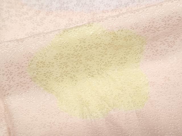 平和屋着物●長襦袢　袷　道長舞花文　さが美扱い　正絹　逸品　未使用　DAAZ7621ud