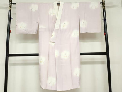 平和屋着物●長襦袢　袷　草花文　暈し染め　ほていや扱い　正絹　逸品　DAAZ7624ud