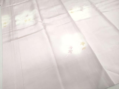 平和屋着物●長襦袢　袷　草花文　暈し染め　ほていや扱い　正絹　逸品　DAAZ7624ud