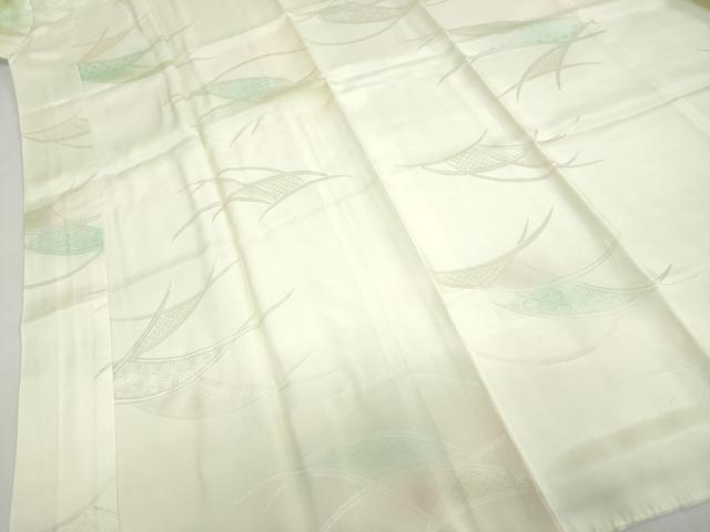 平和屋着物●長襦袢　袷　吉祥芝地紋　暈し染め　正絹　逸品　DAAZ7269ud 平和屋着物○長襦袢 袷 芝地紋 暈し染め 正絹 逸品 DAAZ7631ud