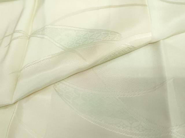 平和屋着物●長襦袢 袷 芝地紋 暈し染め 正絹 逸品 DAAZ7631ud