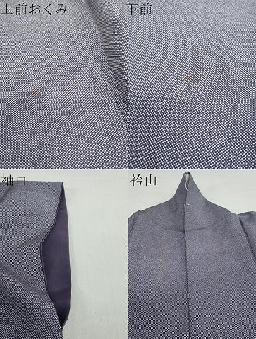 平和屋着物●江戸小紋　作家物　行儀　正絹　逸品　DAAZ7681ud