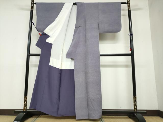 平和屋着物●江戸小紋　作家物　行儀　正絹　逸品　DAAZ7681ud