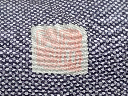 平和屋着物●江戸小紋　作家物　行儀　正絹　逸品　DAAZ7681ud