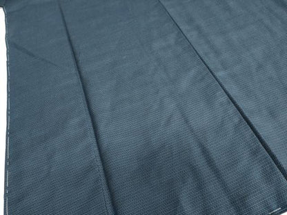 平和屋着物●男性　紬　120亀甲　正絹　逸品　DAAZ7731ud