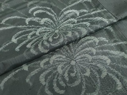 平和屋着物●上質な紬　乱菊　さが美扱い　正絹　逸品　DAAZ7734ud