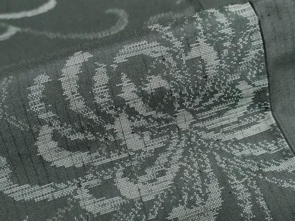 平和屋着物●上質な紬　乱菊　さが美扱い　正絹　逸品　DAAZ7734ud