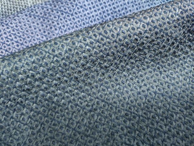 平和屋着物●訪問着　総絞り　霞文　暈し染め　正絹　逸品　DAAZ7748ud 平和屋着物○訪問着 総絞り 霞文 暈し染め 正絹 逸品 DAAZ7748ud