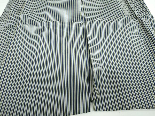 平和屋着物●男性　馬乗り袴　縞　正絹　逸品　DAAZ7781ud 平和屋着物○男性 馬乗り袴 縞 正絹 逸品 DAAZ7777ud
