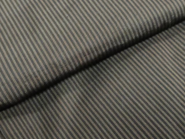 平和屋着物●男性　馬乗り袴　縞　正絹　逸品　DAAZ7779ud