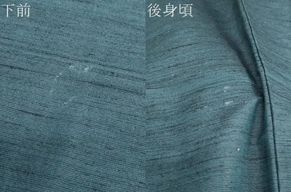 平和屋着物●男性　紬　百入茶色　正絹　逸品　DAAZ7783ud