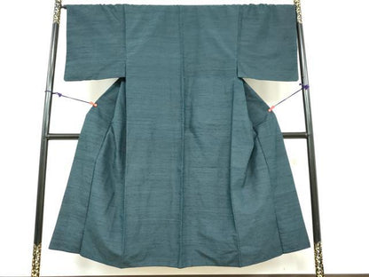 平和屋着物●男性　紬　百入茶色　正絹　逸品　DAAZ7783ud