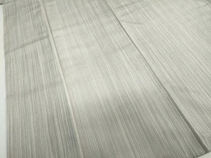 平和屋着物●本塩沢　やまだ織　霞文　正絹　逸品　DAAZ7793ud