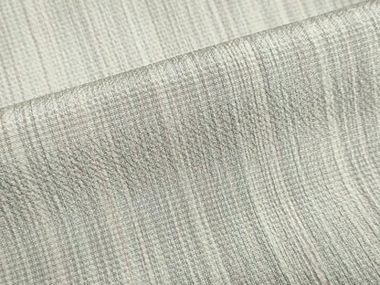 平和屋着物●本塩沢　やまだ織　霞文　正絹　逸品　DAAZ7793ud