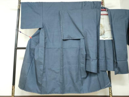 平和屋着物●男性　本場大島紬　アンサンブル　100亀甲　総詰め　正絹　逸品　未使用　DAAZ7811ud