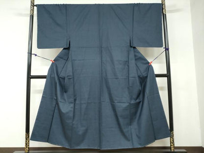 平和屋着物●男性 紬 アンサンブル 120亀甲 総詰め 正絹 逸品 未使用 DAAZ7812ud
