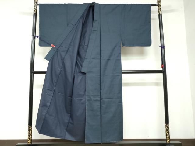 平和屋着物●男性 紬 アンサンブル 120亀甲 総詰め 正絹 逸品 未使用 DAAZ7812ud