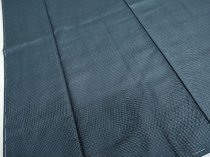 平和屋着物●男性 紬 アンサンブル 120亀甲 総詰め 正絹 逸品 未使用 DAAZ7812ud
