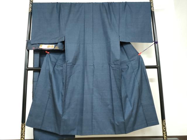 平和屋着物●男性 本場大島紬 100亀甲 総詰め 証紙付き 正絹 逸品 DAAZ7828ud