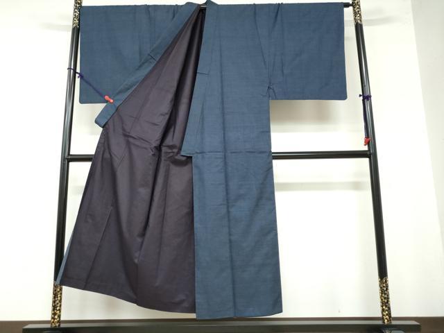 平和屋着物●男性 本場大島紬 100亀甲 総詰め 証紙付き 正絹 逸品 DAAZ7828ud