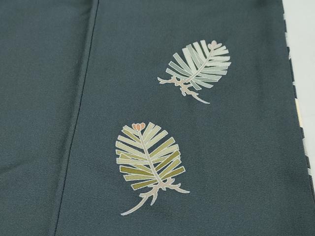 平和屋着物●豪華色留袖　流水宝尽くし文　暈し染め　金彩　正絹　逸品　DAAZ7857ud