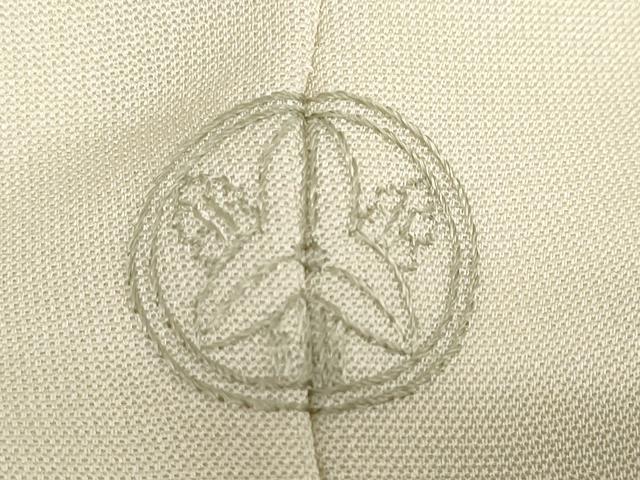 平和屋着物●訪問着　風景草花文　金彩　三越扱い　正絹　逸品　DAAZ7892ud
