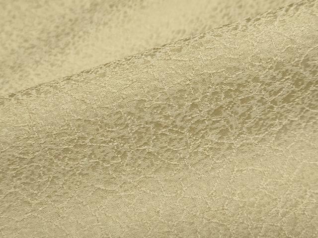 平和屋着物●上質な色無地　霞地紋　黄橡色　正絹　逸品　DAAY5620ud 平和屋着物○上質な色無地 霞地紋 桑染色 正絹 逸品 未使用