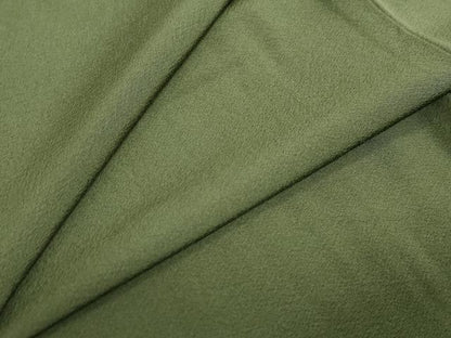 平和屋着物●上質な色無地　深緑色　正絹　逸品　未使用　DAAZ7903ud