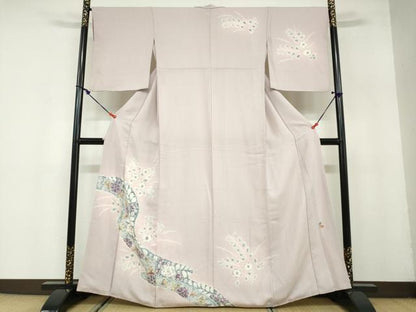 平和屋着物●訪問着　作家物　絞り　辻が花　正絹　逸品　DAAZ7934ud