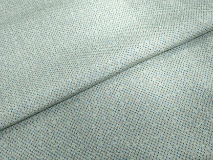 平和屋着物●本塩沢　けんしょう好み　霞文　証紙付き　正絹　逸品　未使用　DAAZ7937ud