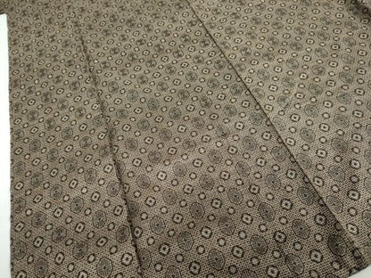 平和屋着物●本場大島紬　割り込み絣　抽象文様　正絹　逸品　DAAZ7956ud