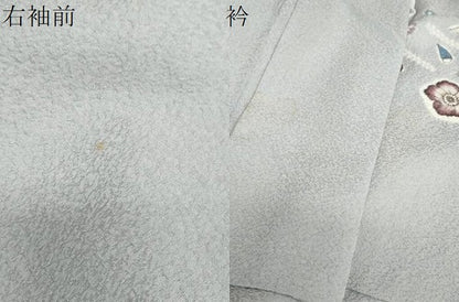 平和屋着物●訪問着　絞り　短冊辻が花　正絹　逸品　DAAZ7958ud