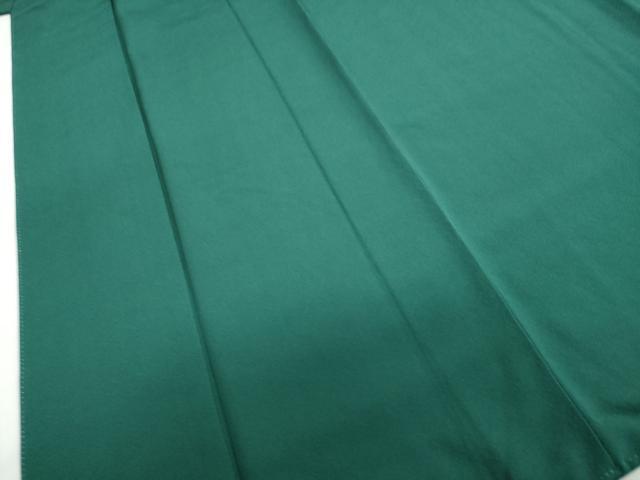 平和屋着物●上質な色無地　鉄色　正絹　逸品　DAAZ7975ud