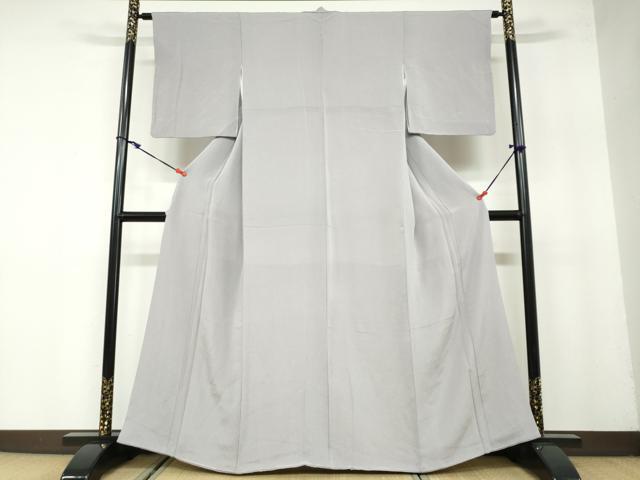 平和屋着物●訪問着　霞文　鬼しぼ縮緬　正絹　逸品　DAAZ7164ud 平和屋着物○上質な色無地 霞色 鬼しぼ縮緬 正絹 逸品 DAAZ7985ud