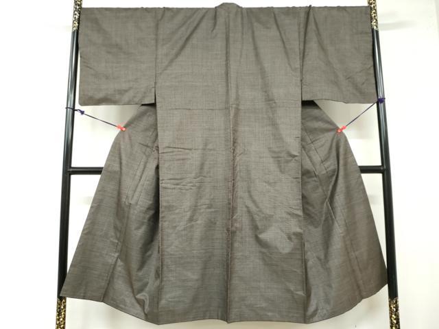 平和屋着物●男性　本場大島紬　アンサンブル　100亀甲　総詰め　正絹　逸品　DAAZ7992ud