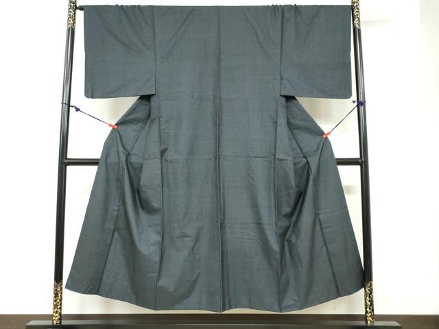 平和屋着物●男性　本場大島紬　アンサンブル　80亀甲　総詰め　反端付き　正絹　逸品　DAAZ7993ud
