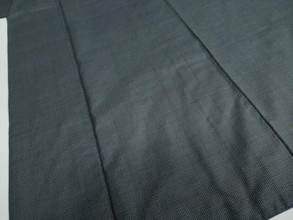 平和屋着物●男性　本場大島紬　アンサンブル　80亀甲　総詰め　反端付き　正絹　逸品　DAAZ7993ud