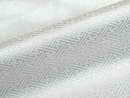 平和屋着物●男性　色紋付　長羽織セット　紗綾型地紋　白色　キングサイズ　洗える着物　DAAZ7995ud
