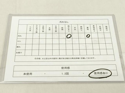 平和屋着物◎六通柄袋帯　古都名勝　洛西桂離宮　金糸　正絹　逸品　DAAZ8107cd