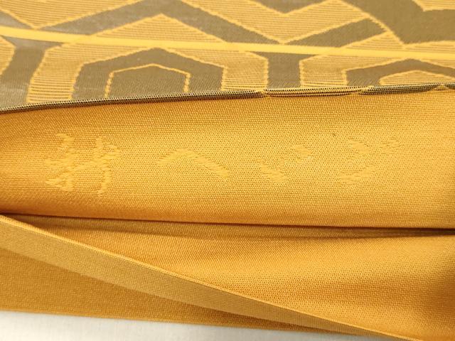 平和屋着物◎六通柄袋帯 雲取り吉祥文 証紙付き 正絹 逸品 DAAZ8248cd
