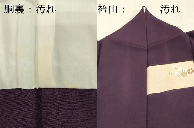 平和屋着物■訪問着　作家物　風景文　暈し染め　金彩　正絹　逸品　DAAZ8344cd